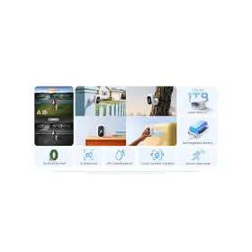 Kamerový systém - Anker Venkovní kamera eufy C35, 1080p bílá, sada 4ks+jednotka HomeBase Mini - 8