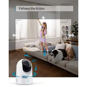 IP kamera - Anker Vnitřní kamera eufy E220, 2K bílá - 3
