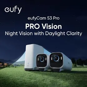 IP kamera - Anker Venkovní kamera eufy S3 Pro, 4K bílá, 1ks - 3