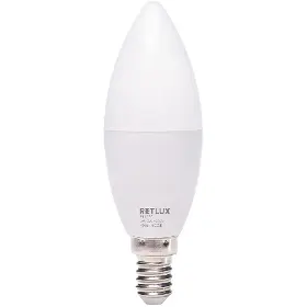 LED sviečková - Retlux RLL 676 LED žiarovka C37 E14 CW - 1