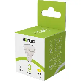 LED žárovka reflektorová - Retlux RLL 685 LED žárovka GU10 CW - 3