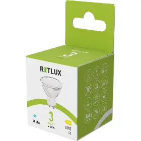 LED žárovka reflektorová - Retlux RLL 686 LED žárovka GU10 DL - 3