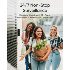 Smart domovní zvonek - Anker Eufy C31 2K černý - 6