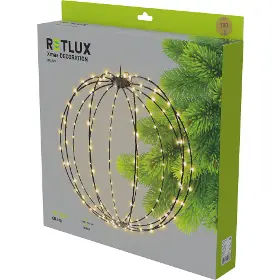 Vánoční dekorace - Retlux RXL 520 Vánoční LED koule - 7