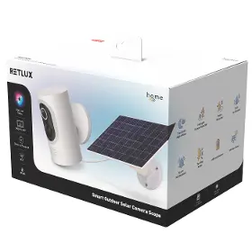 Outdoorová kamera - Retlux RSH 509 Wifi Venkovní kamera + 3W solární panel - 8