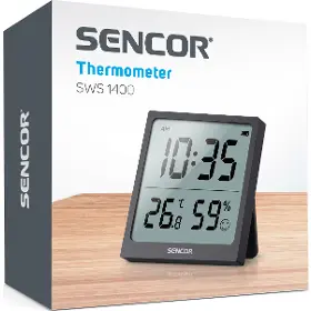 Teploměr s měřením vlhkosti - Sencor SWS 1400 - 9