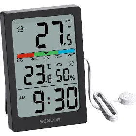 Teploměr s měřením vlhkosti - Sencor SWS 1600 - 5