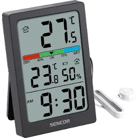 Teploměr s měřením vlhkosti - Sencor SWS 1600 - 6