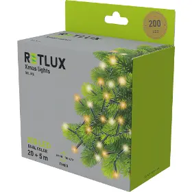 Vianočné osvetlenie - Retlux RXL 515 Vianočný reťazec 200 LED - 7