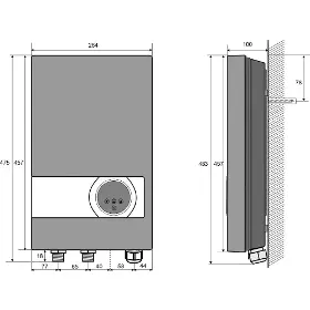 Ohrievač vody - Hakl 3F-V 6-18kW - 4