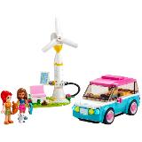 Lego Olivia a jej elektromob. 41443
