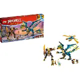 LEGO ® 71796 Živelný drak