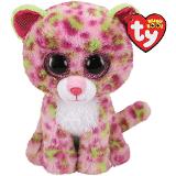 ty Lainey ružový leopard 24 cm