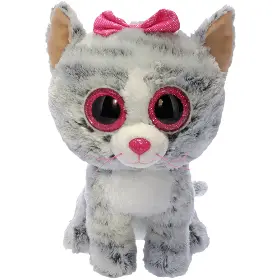 Plyšová hračka - ty Kiki šedá mačka 24 cm - 1