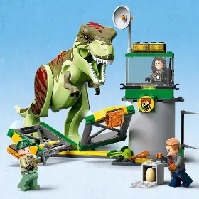 Stavebnice - LEGO ® 76944 T. rex Dinosaur Breakout - 4
