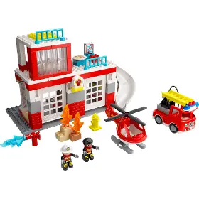 Stavebnice - LEGO ® 10970 Fire Station & Helicopte - 2