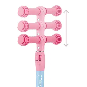 Koloběžka - MoMi Kiuru 2v1 pink - 10