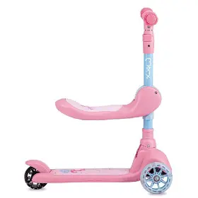 Koloběžka - MoMi Kiuru 2v1 pink - 2