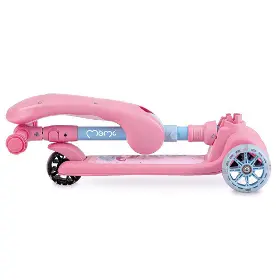 Koloběžka - MoMi Kiuru 2v1 pink - 7