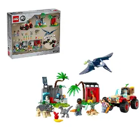 Stavebnice - LEGO ® 76963 Záchranárske stredisko pre dinosaurie mláďatá - 1