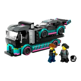 Stavebnice - LEGO ® 60406 Kamión s pretekárskym autom - 2