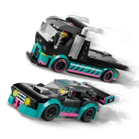 Stavebnice - LEGO ® 60406 Kamión s pretekárskym autom - 4