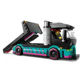 Stavebnice - LEGO ® 60406 Kamión s pretekárskym autom - 6