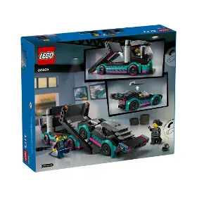 Stavebnice - LEGO ® 60406 Kamión s pretekárskym autom - 8