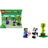 LEGO 30672 Steve a pandí mládě