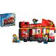 LEGO 60407 Červený dvojposchodový autobus