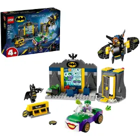 Stavebnice - LEGO ® 76272 Batmanova jaskyňa a Batman™, Batgirl™ a Joker™ - 1