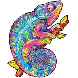 Unidragon Iridescent Chameleon(S) puzzle