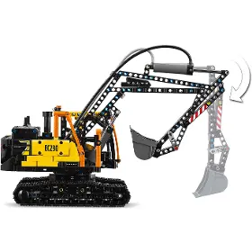 Stavebnice - LEGO ® 42175 Nákladní auto Volvo FMX a elektrický bagr Volvo EC230 - 7