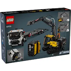Stavebnice - LEGO ® 42175 Nákladní auto Volvo FMX a elektrický bagr Volvo EC230 - 11