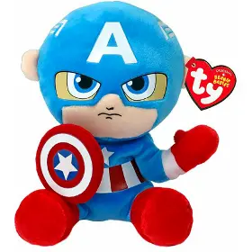 Plyšová hračka - ty SOFT CAPTAIN AMERICA 15 cm - 1