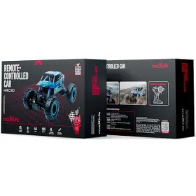 Osobné auto - MAXLIFE Auto na dialkové ovládanie MXRC-300 modré - 5