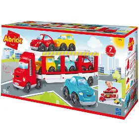 Nákladní auto - Ecoiffier E 3289 Transportér + 6 aut - 3