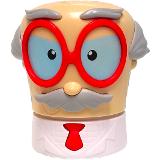 Mac Toys M1811697 QUIZY Šílený profesor