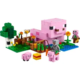 Stavebnice - LEGO ® 21268 Domeček Prasátka, Minecraft® - 2
