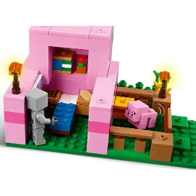 Stavebnice - LEGO ® 21268 Domeček Prasátka, Minecraft® - 6