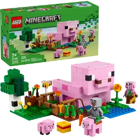 Stavebnice - LEGO ® 21268 Domeček Prasátka, Minecraft® - 1