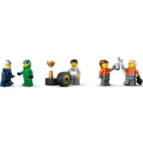 Stavebnice - LEGO ® 60445 Kamion F1 s vozy F1 RB20 a AMR24 - 3