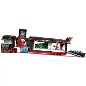 Stavebnice - LEGO ® 60445 Kamion F1 s vozy F1 RB20 a AMR24 - 4
