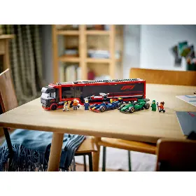 Stavebnice - LEGO ® 60445 Kamion F1 s vozy F1 RB20 a AMR24 - 8
