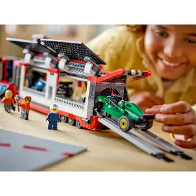 Stavebnice - LEGO ® 60445 Kamion F1 s vozy F1 RB20 a AMR24 - 9