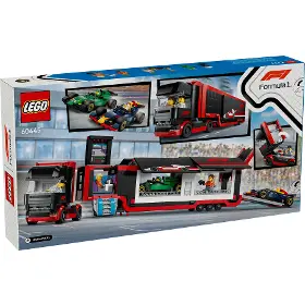 Stavebnice - LEGO ® 60445 Kamion F1 s vozy F1 RB20 a AMR24 - 12