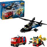 LEGO ® 60462 Remix: Helikoptéra, hasičské auto a ponorka