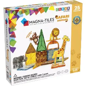 Magnetická stavebnice - Magna-Tiles MT-20925 Magnetická stavebnice Safari 25 ks - 9