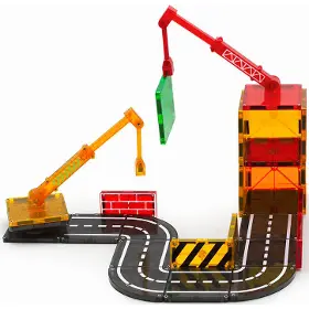 Magnetická stavebnice - Magna-Tiles MT-21632 Magnetická stavebnice Builder 32 ks - 2