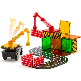 Magnetická stavebnice - Magna-Tiles MT-21632 Magnetická stavebnice Builder 32 ks - 6